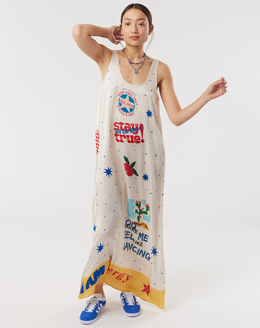Allison Sleeveless Nautical Dress