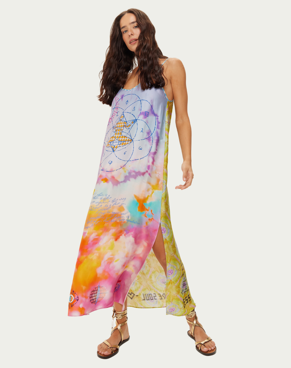 Olivia Camisole Runic Whisper Dress – Me369
