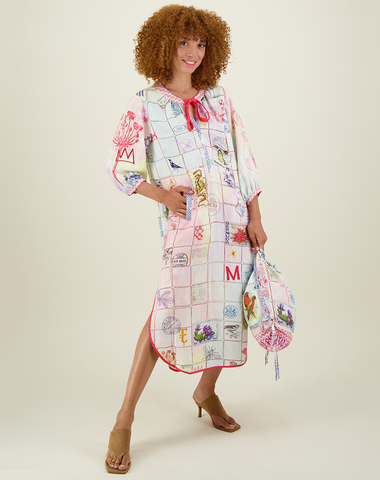 Julianna Heritage Linen Dress