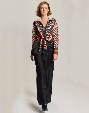 Reyna Rodeo Tie Shirt