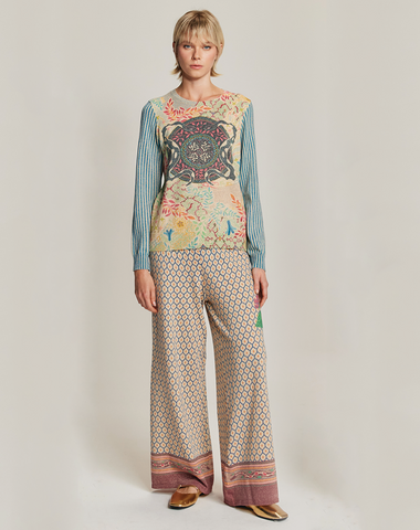 Emerta Shipibo Knit Top