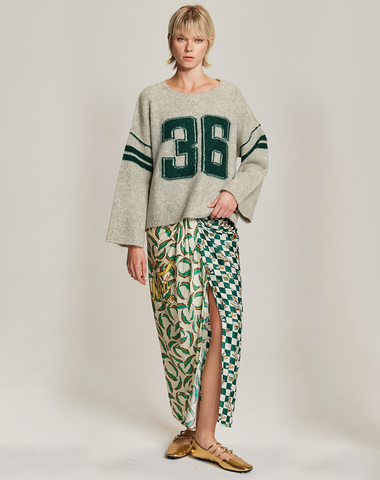 Laurel Sporty Jade Sweater