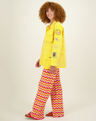 Brianna Sunshine Crochet Pants