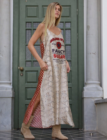 Elna Snake Maxi Dress