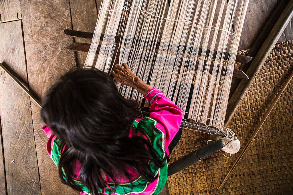 The art ofweaving among Shipibo Konibo women