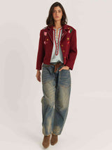 Heven Bourdeaux Short Jacket