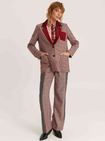 Tatum Classic Red Plaid Jacket