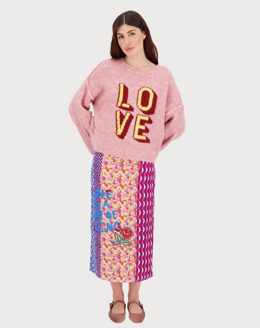 Laurel Pink Sweater