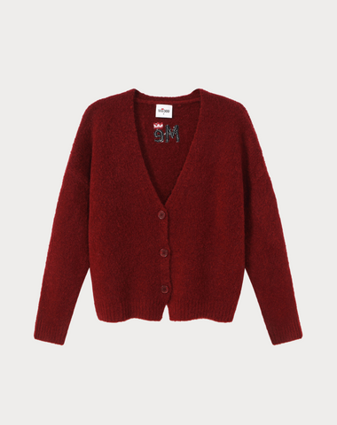 Irene Cherry Cardigan