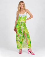 Luna Pura Vida Tie Front Skirt