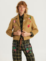 Heven Mustard Short Jacket