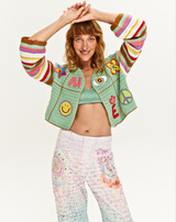Ibiza Crochet Crop Cardigan