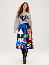 Joy Lover Printed Skirt