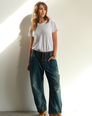 Juno Tapered Leg With Rope Belt