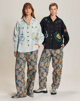 Adelyn Denim Emb Shirt