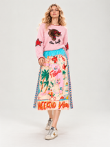 Alexa Florida Printed Skirt