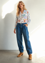 Nava Baggy Tapered Pants