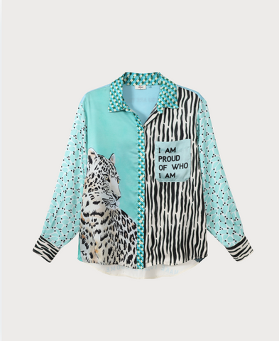 Isabel Printed Safari Shirt