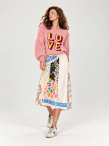 Alexa Wild Printed Skirt