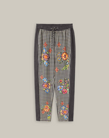 Ember Black Denim Track Pants