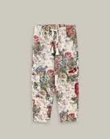 Riley Rose Red Jacquard Pants