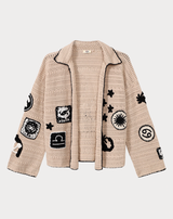 Miami Astrology Crochet Cardigan