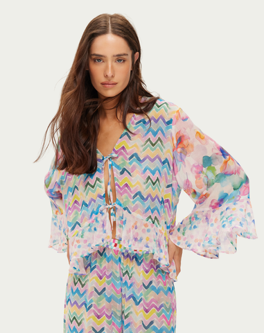 Dahlia Fairy Dust Bluse