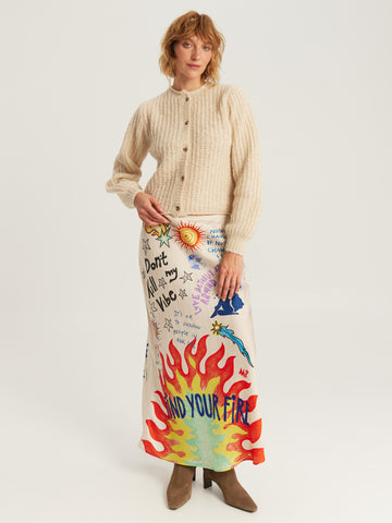 Blakely Sparkle Sleep Skirt