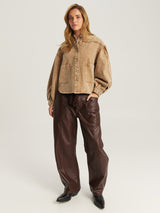 Roux Mustard Drill Jacket