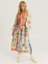 Talia Paradiso Tie Front Top
