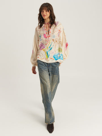 Rona Paradiso Printed Shirt