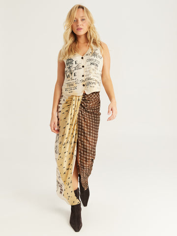 Cameron Noir Muse Vest