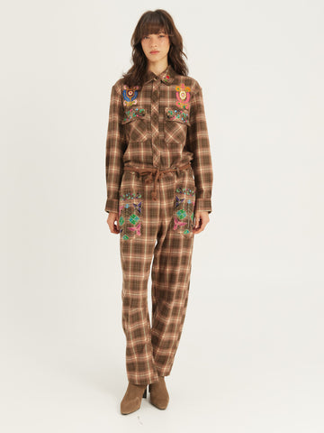 Heritage Powder Embroidered Shirt