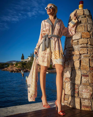 Isabella Kimono Vacation Belted Jacket