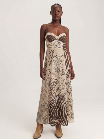 Muse Noir Corset Dress
