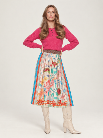 Vanessa Paradiso Midi Skirt