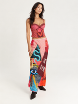 Emery Red Aura Corset