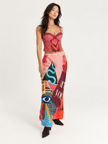 Emery Red Aura Corset