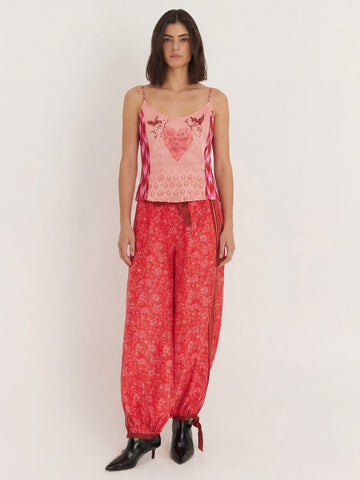 Isla Red Aura Balloon Pants