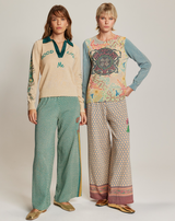 Millie Sporty Jade Polo Knit