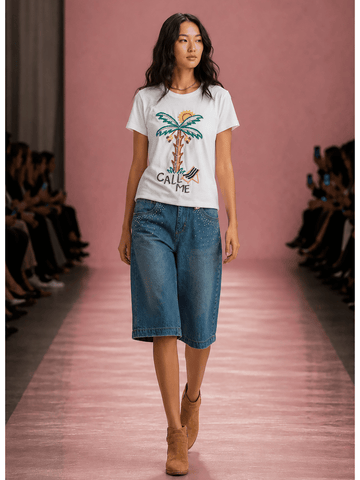 Sia Palm Tree T-Shirt