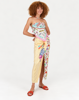 Luna Candy Tie Front Skirt