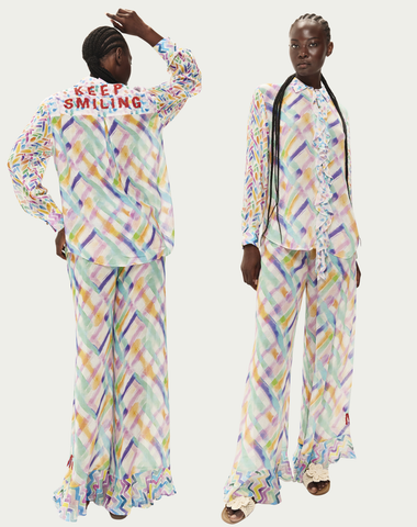 Alyssa Ruffled Shirt