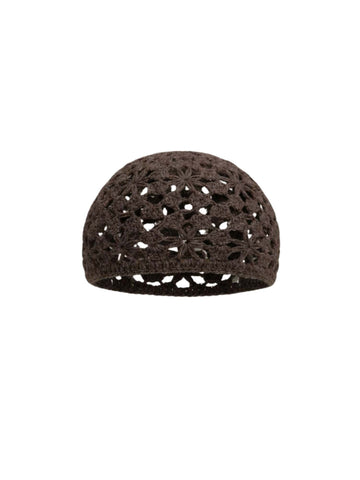 Ailani Brown Crochet Hat