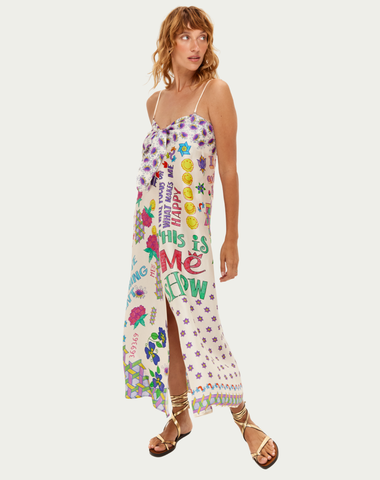 Eli Markers Stripeless Dress