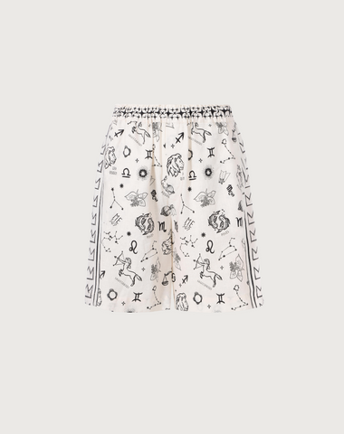 Eleanor Bermuda Zodiac Shorts