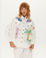 Adelyn White Oversized Shirt