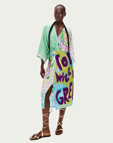 Camila Runic Whisper Dress