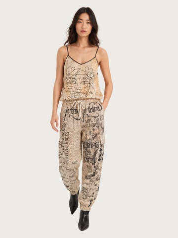 Gianna Noir Muse Cargo Pants
