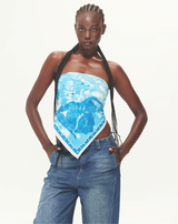 Sara Indigo Headkerchief
